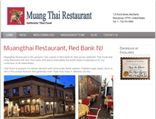 Tablet Screenshot of muangthairedbank.com